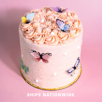 Beautiful Butterfly Cake