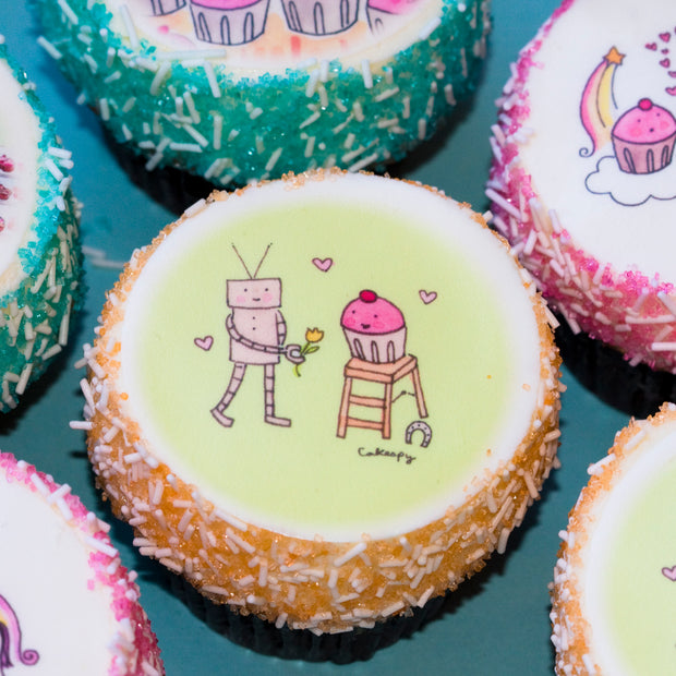 Custom Photo Cupcakes | Upload Your Artwork