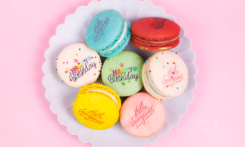 Print Logos and graphics on macarons