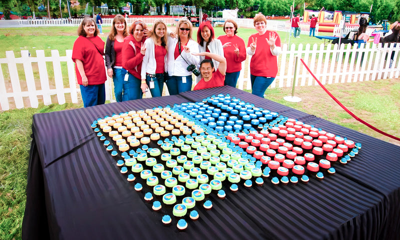 Custom Cupcakes and Macrons for Corporate Events