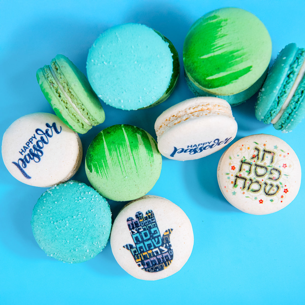 Passover Macarons - Box of 12 – Trophy Cupcakes