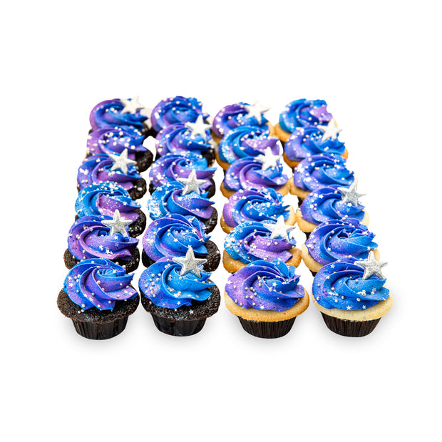 Galaxy Mini Cupcakes