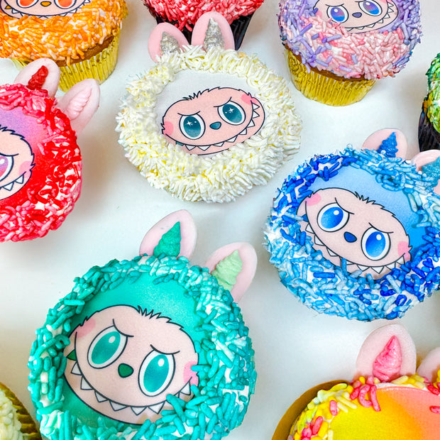 Labubu Blind-Box Cupcakes