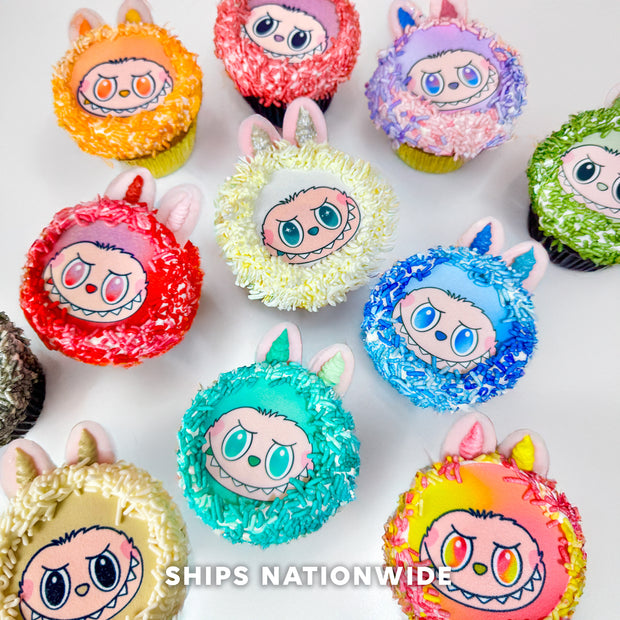 Labubu Blind-Box Cupcakes