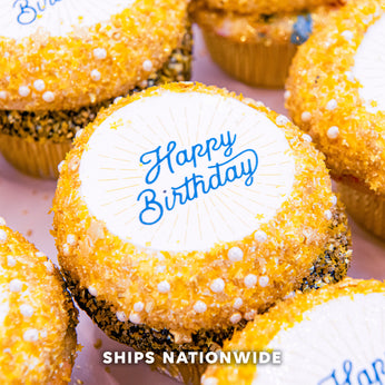 Sweet Greetings Sparkling Birthday Dozen