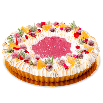 Lux White Chocolate Cranberry Tart