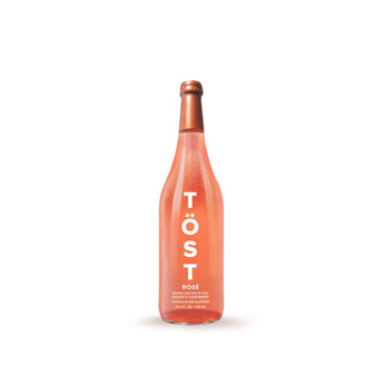 TÖST Rosé Non-Alcoholic sparkler-Trophy Cupcakes