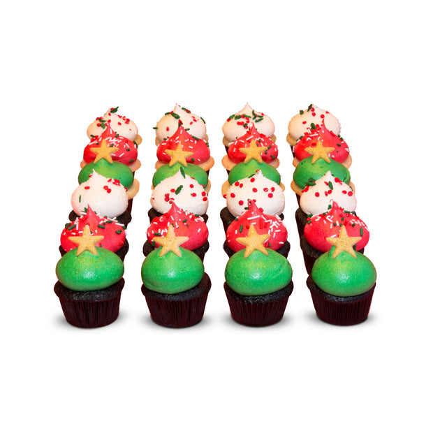 2 Dozen Holiday Minis-Trophy Cupcakes