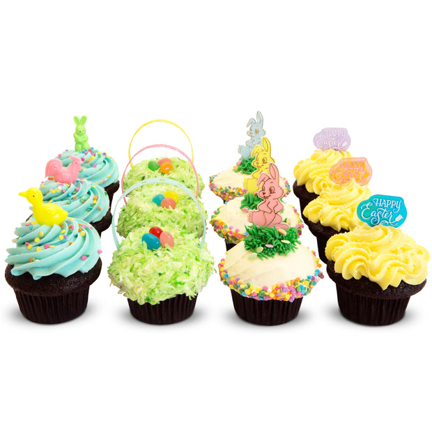 Easter Dozen-Trophy Cupcakes