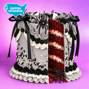 Vintage Halloween Cake