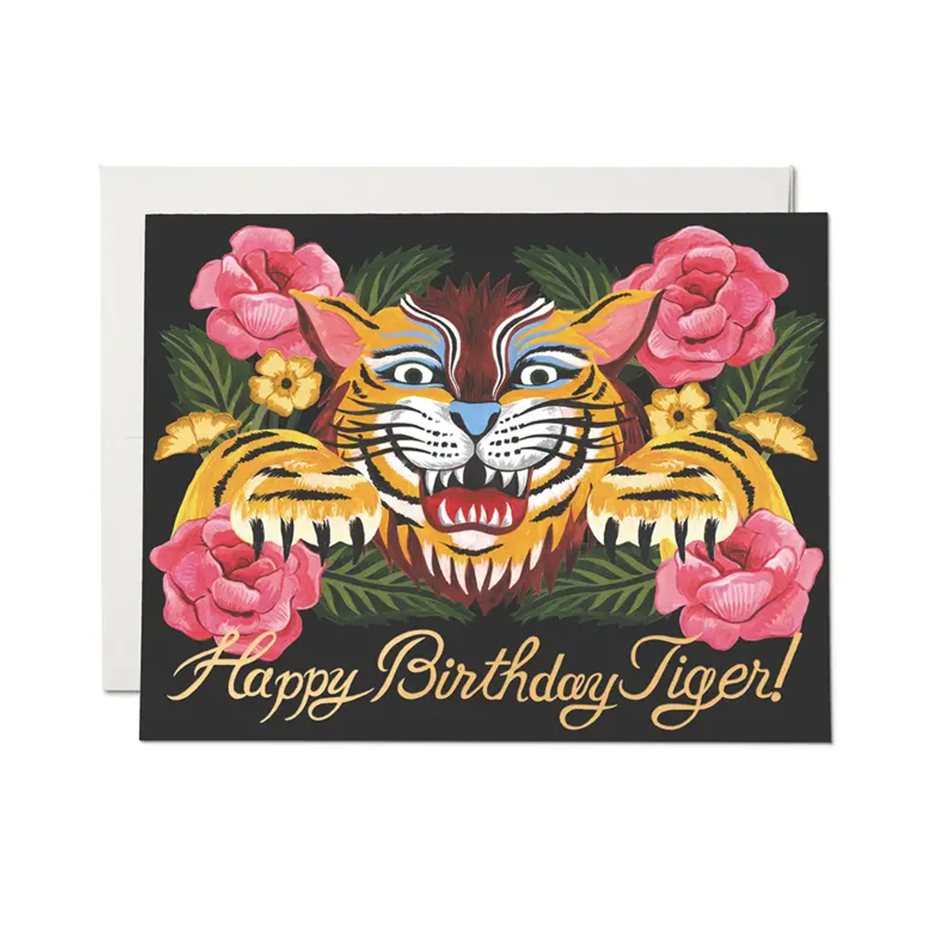 happy birthday tiger lily Happy Birthday Tiger Birthday Greeting Card