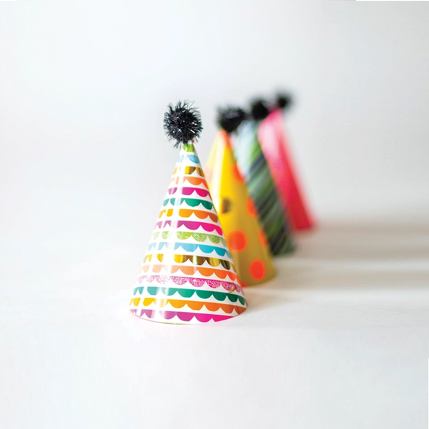 Mini Rainbow Party Hats