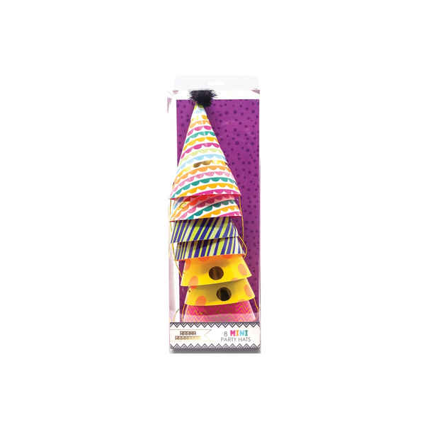 Mini Rainbow Party Hats