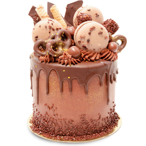 24-Karat Chocolate Cake