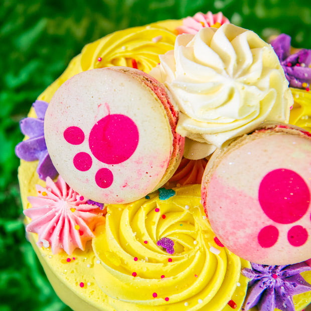 Easter Bunny Tail Cake