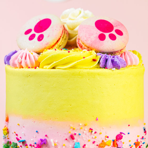 Easter Bunny Tail Cake