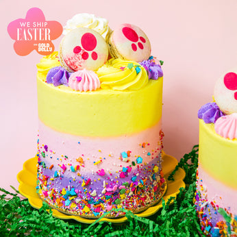 Easter Bunny Tail Cake