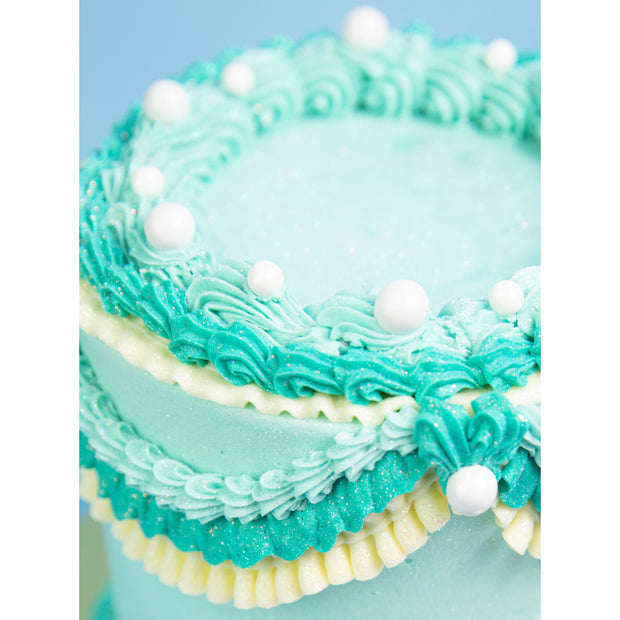 Fancy Blue Cake - NEW!