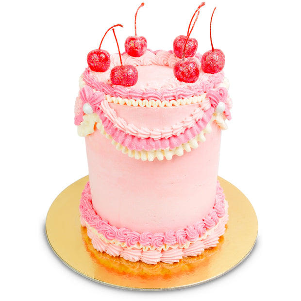 Fancy Pink Cake - NEW!-Trophy Cupcakes