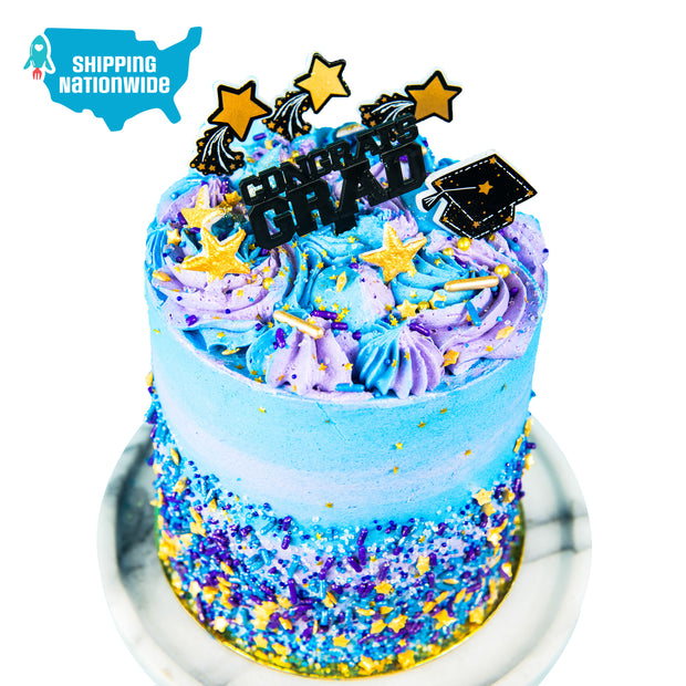 Out of This World Graduation Cake