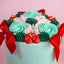 Ribbon & Ruffles Holiday Cake