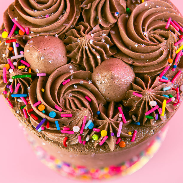 Vegan Chocolate Party Cake