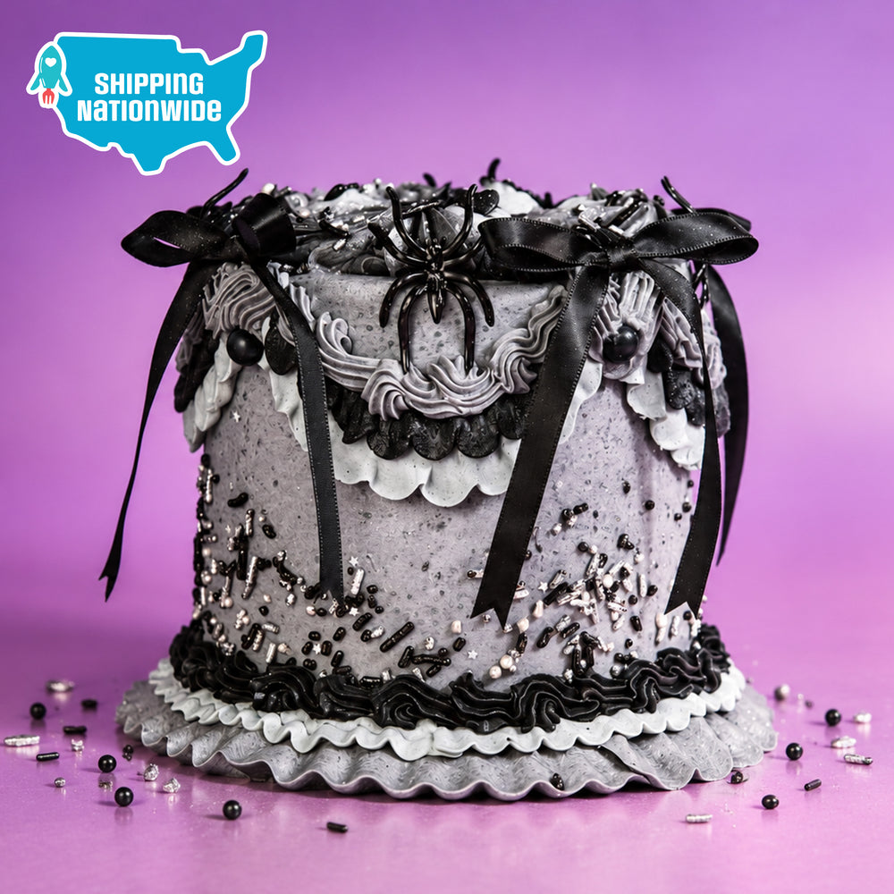 Vintage Halloween Cake