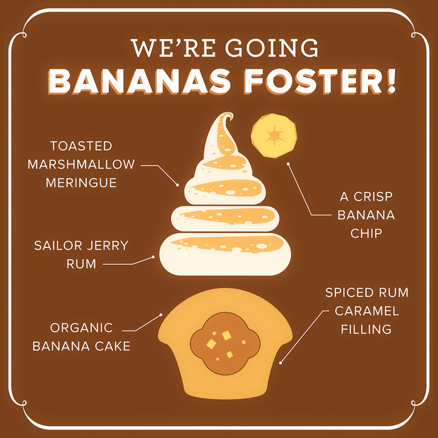 Bananas Foster-Trophy Cupcakes