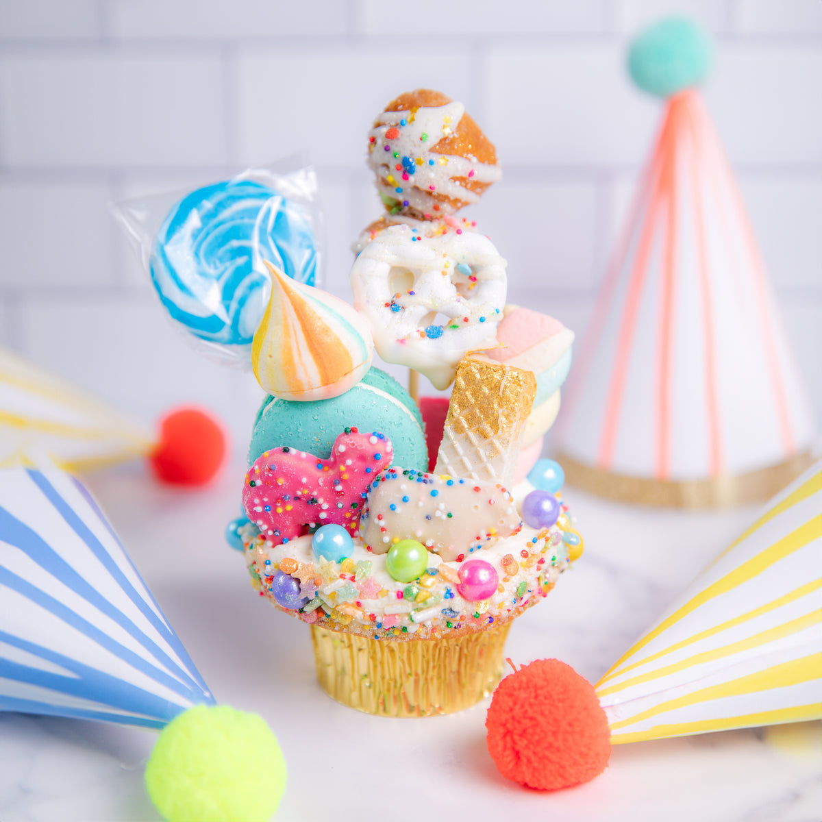 Life of The Party Cupcake