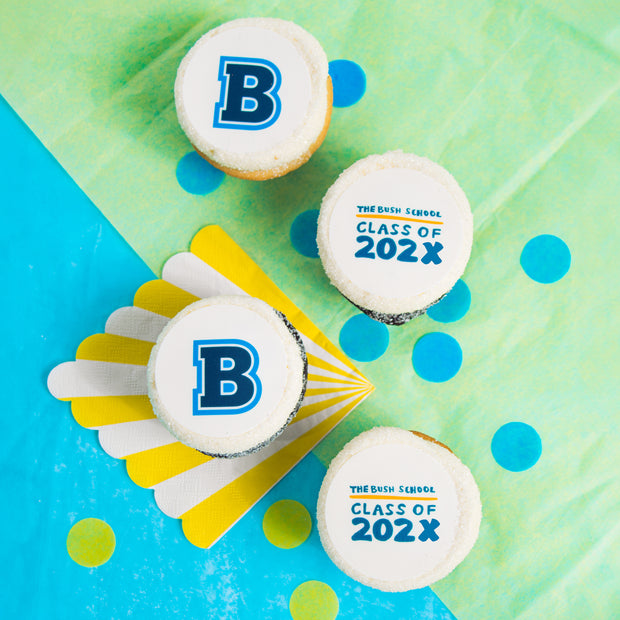 Custom Graduation Cupcakes | Upload Your Artwork