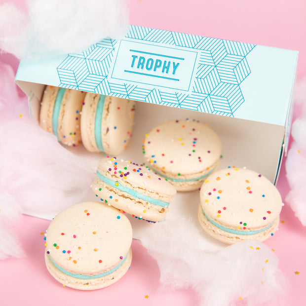 Cotton Candy Macarons