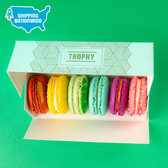 Rainbow Macarons - 6 Box