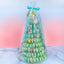 Christmas Tree Macaron Tower
