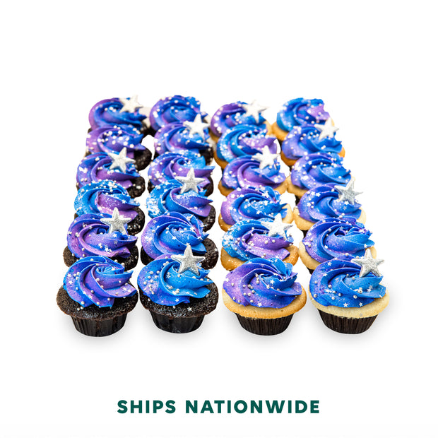 Galaxy Mini Cupcakes