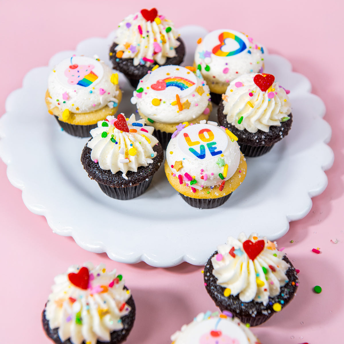 Rainbow Love Minis