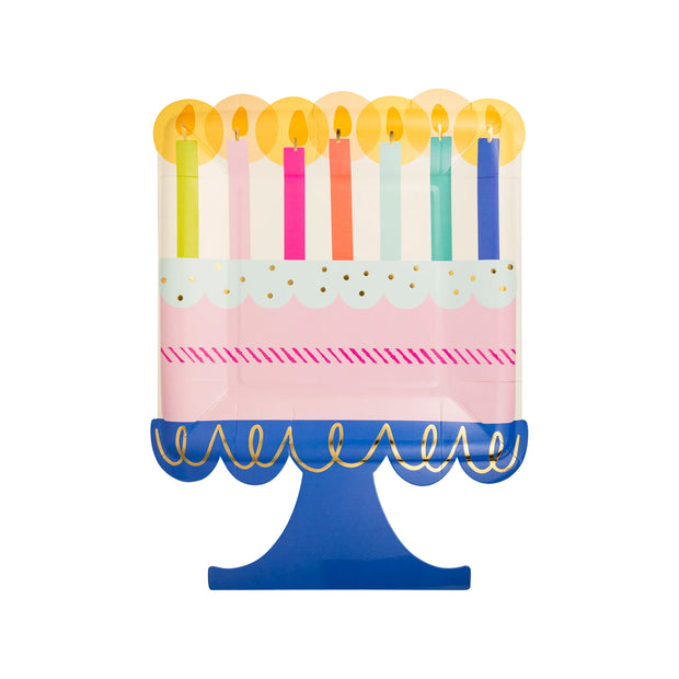 Cake Shaped Paper Party Plates