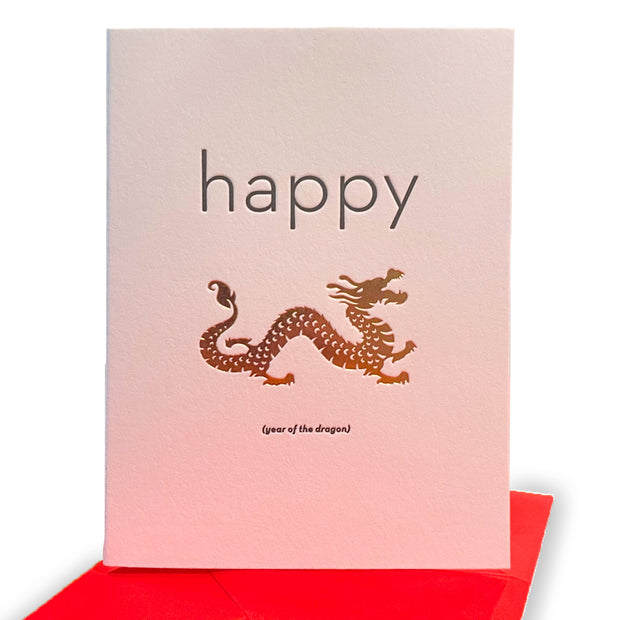 Year of the Dragon Greeting Card