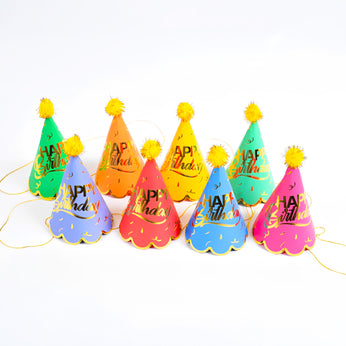 Mini Happy Birthday Party Hats