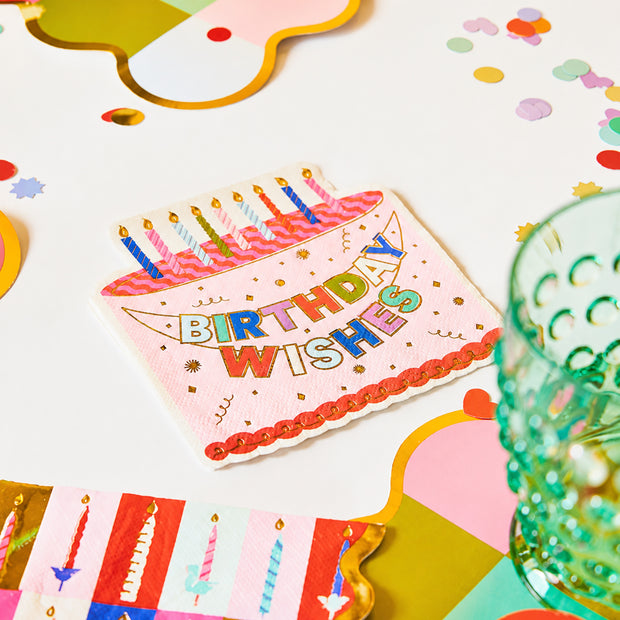 Birthday Wishes Napkins