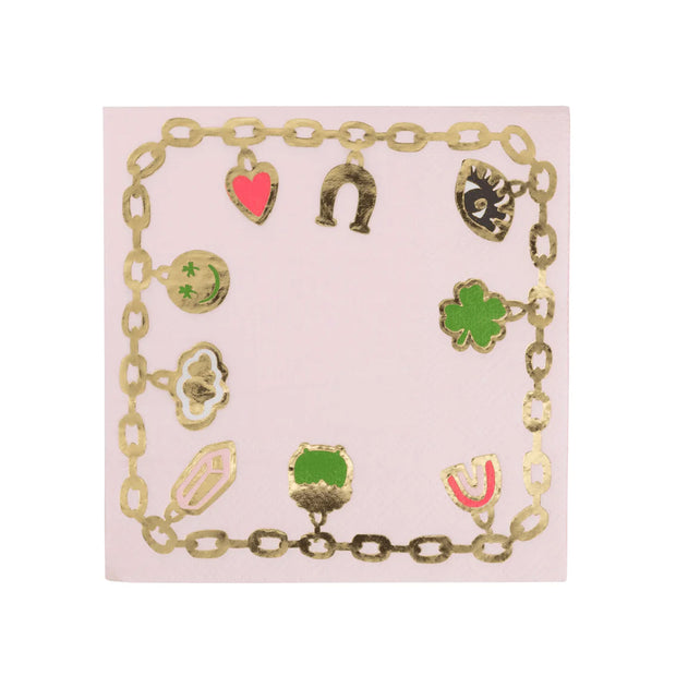 St. Patrick’s Day Lucky Charm Party Napkins