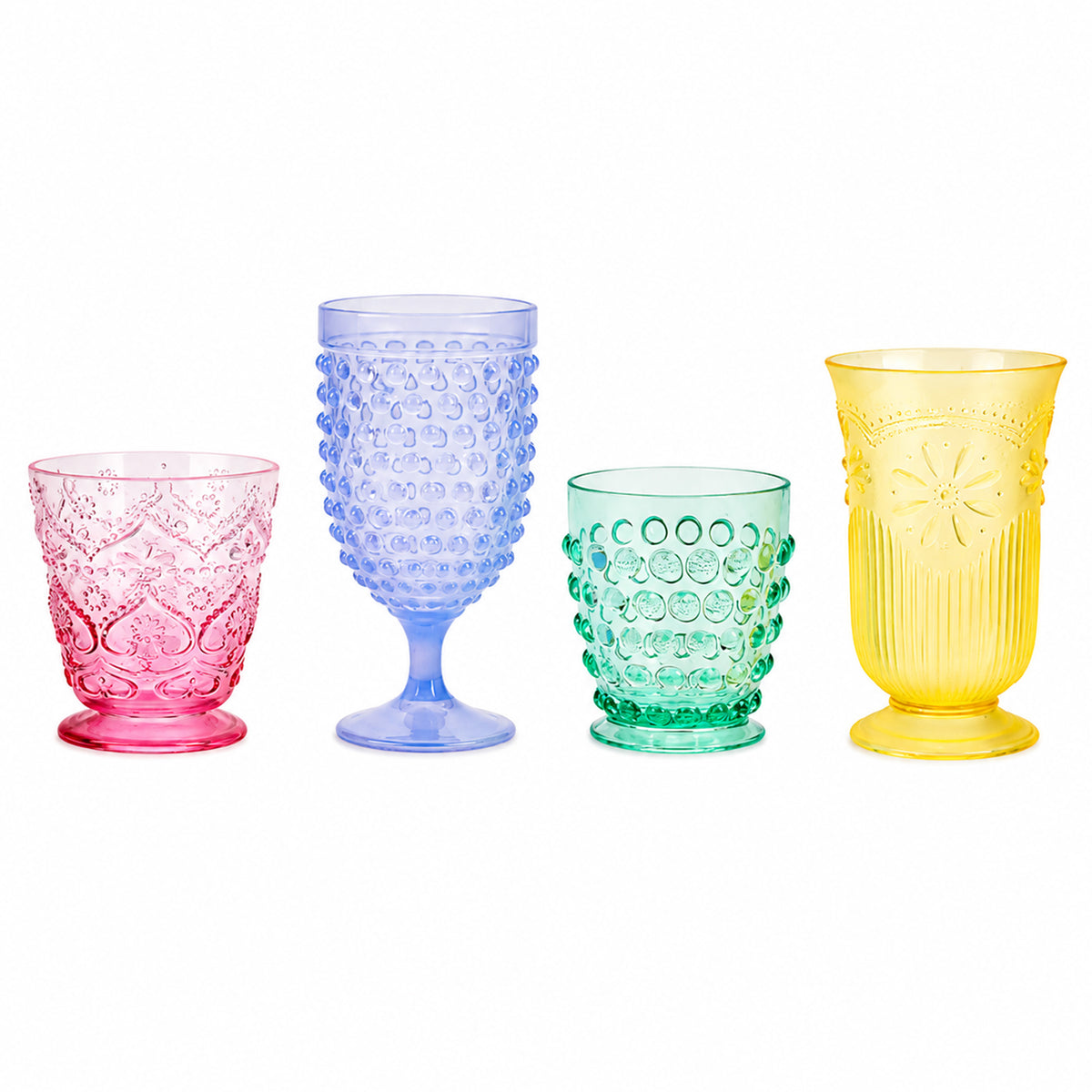Vintage Pastel Reusable Cups