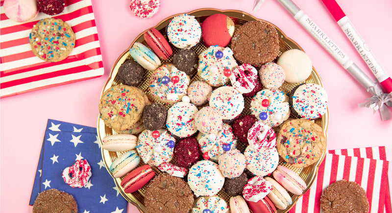 4th of July Perfect Party Platter-Trophy Cupcakes