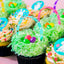 Easter Basket and Bunny Cupcakes