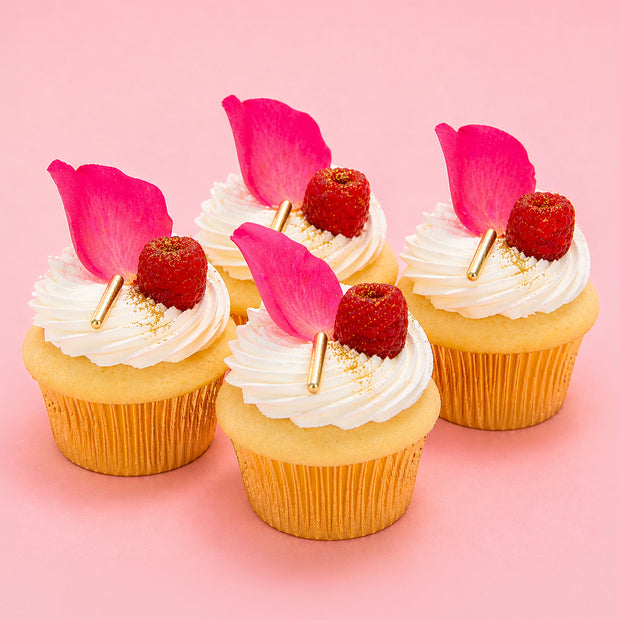 Luxe Lemon Raspberry Rose Four-Pack