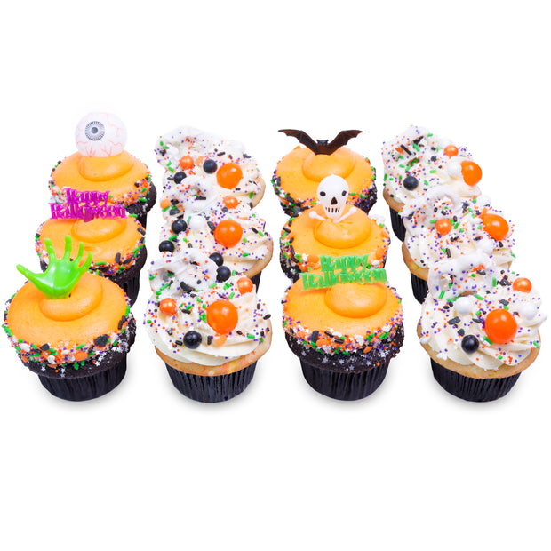 Spooky BOOfetti Dozen-Trophy Cupcakes