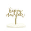 Happy New Year Cake Topper-Trophy Cupcakes