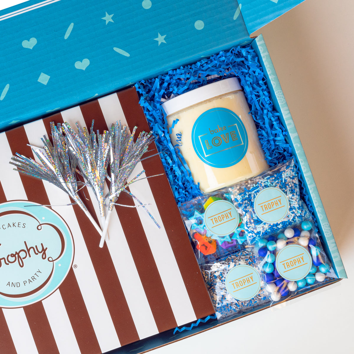 Hanukkah DIY Cupcake Kit-Trophy Cupcakes