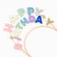 Glitter Happy Birthday Headband