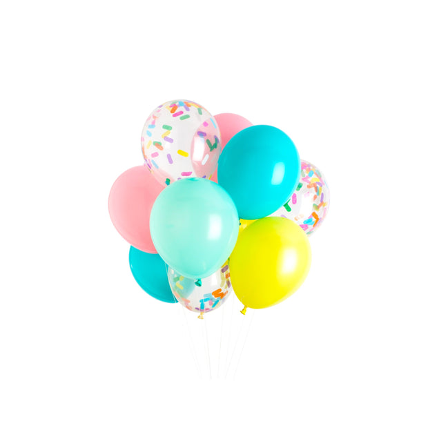 Sprinkle Party Balloons-Trophy Cupcakes