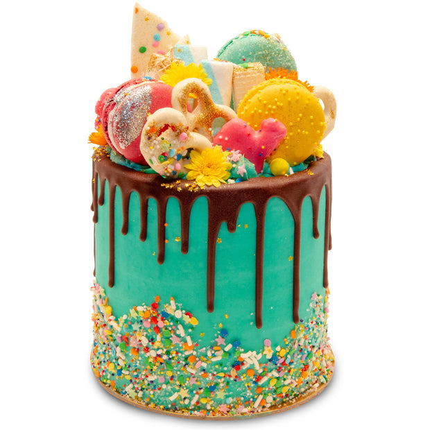 Trophy Blue Magic Cake